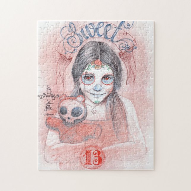 Puzzle Sweet 13 CalaveraDiablo by (Vertical)