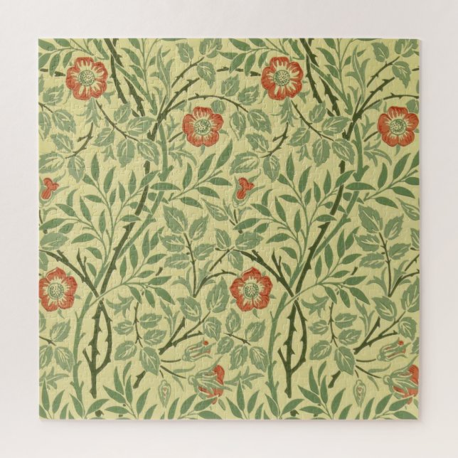 Puzzle Sweet Briar Motif (par William Morris) (Vertical)