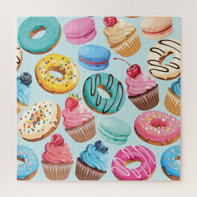 Puzzle Sweet Sweet Sweets : Motif de Delight. (Vertical)