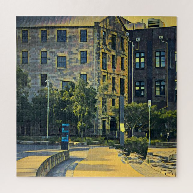 Puzzle Sydney vintage The Rocks voyage pittoresque (Vertical)