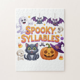 Puzzle Syllabes Effrayantes