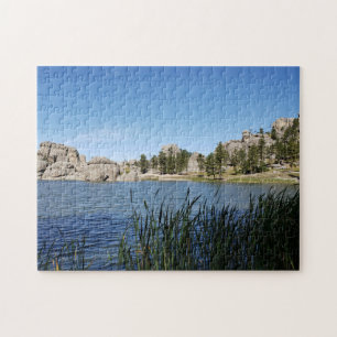 Puzzle Sylvan Lake, Black Hills, Custer, Dakota du Sud