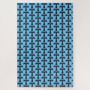 Puzzle Symbole de foi franciscaine de la Croix de Tau