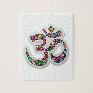 Puzzle Symbole de yoga Om Ohm Aum Namaste