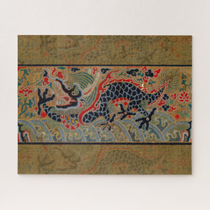 Puzzle Symbole dragon chinois Antique asiatique