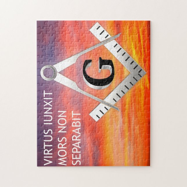 Puzzle Symbole franc-maçonnerie (Vertical)