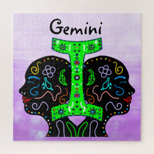 Puzzle Symbole Horoscope Gemini Main Drag