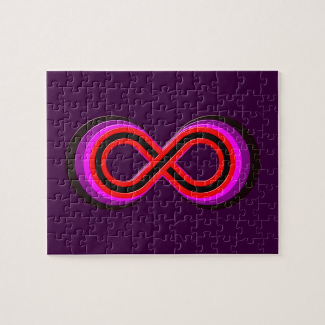 Puzzle Symbole infinité infinity (Horizontal)