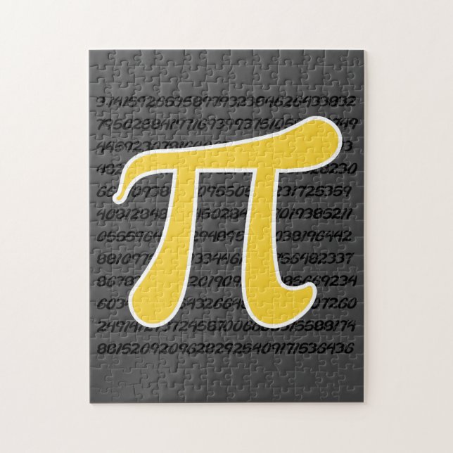 Puzzle SYMBOLE Jaune D'Abeille Pi (Vertical)