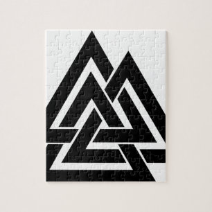 Puzzle Symbole nordique Odin de protection des norses de