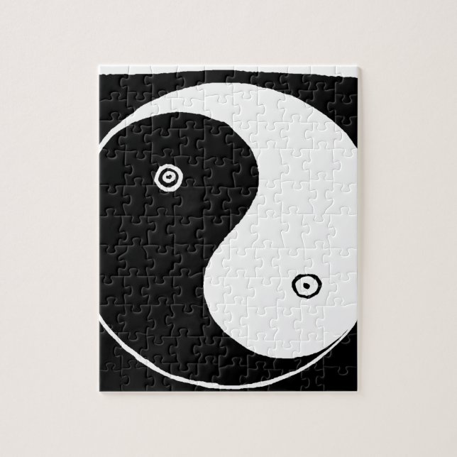 Puzzle Symbole sacré de chant religieux de Yin Yang de (Vertical)