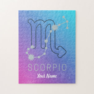 Puzzle Symbole Scorpio Zodiac Star Horoscope Constellatio