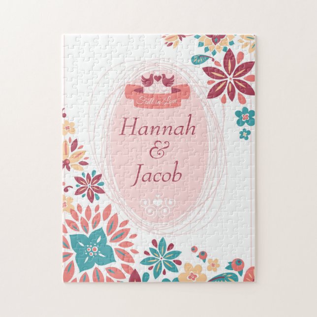 Puzzle Symboles d'amour (Vertical)