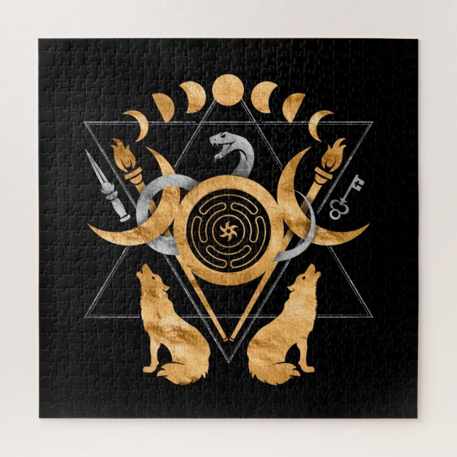 Puzzle Symboles d'Hécate (Vertical)