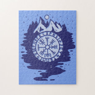 Puzzle Symboles nordiques Viking Compass