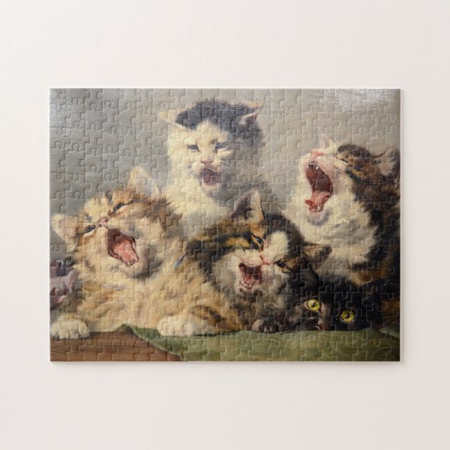 Puzzle Symphonie de chatons par Julius Adam II (Horizontal)