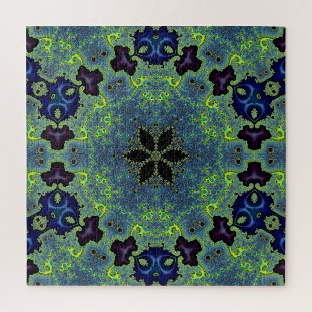 Puzzle Symphonie fractale radieuse (Vertical)