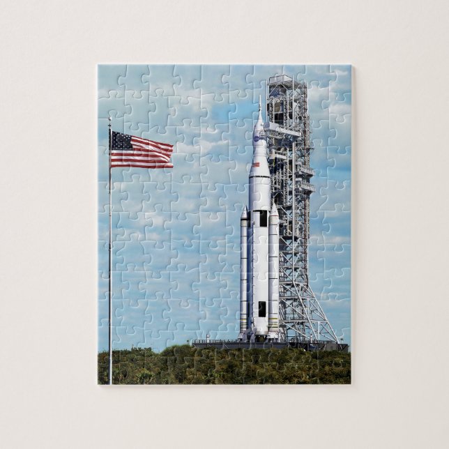 Puzzle Système de lancement spatial de la fusée de NASA s (Vertical)