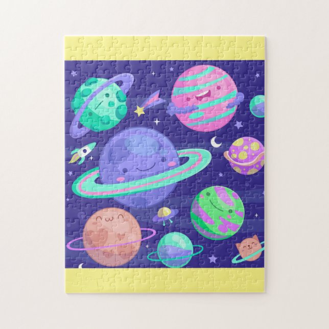 Puzzle Système solaire (Vertical)