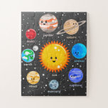 Puzzle Système solaire Kawaii jolies planètes art éducati<br><div class="desc">Système solaire Kawaii jolies planètes art éducatif</div>