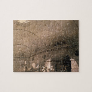 Puzzle T31459 une scène de prison, 1794 (stylo et encre,