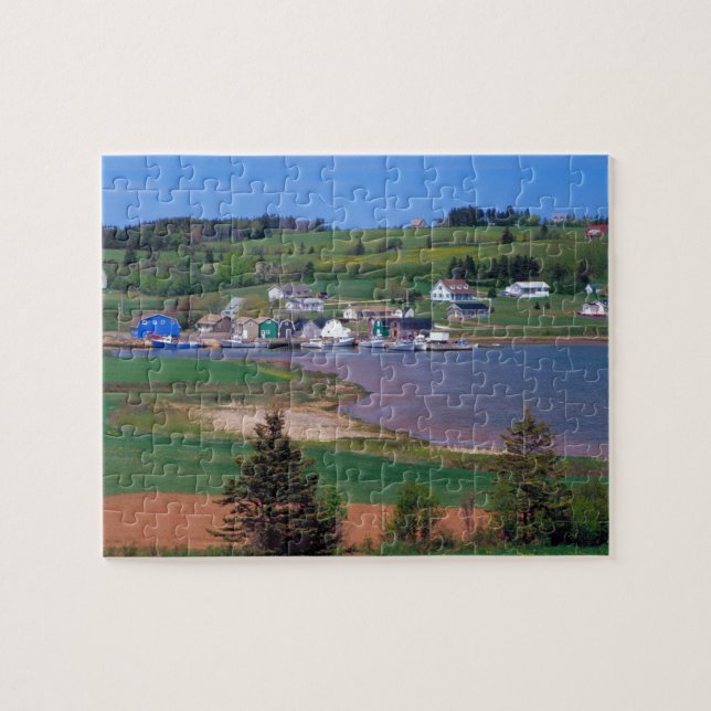 Puzzle T.N. Canada, Île-du-Prince-Édouard. Les bateaux so (Horizontal)