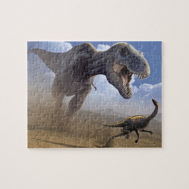 Puzzle T Rex (Horizontal)