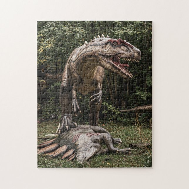 Puzzle T-Rex et Stegosaurus (Vertical)