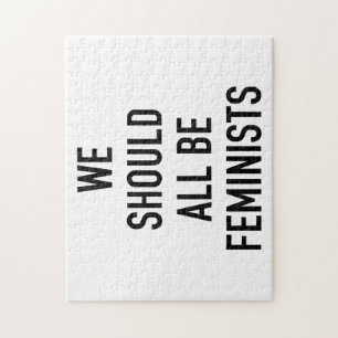 Puzzle T-shirt féministe - Nous devrions tous être fémini