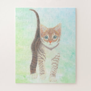 Puzzle Tabby Cat