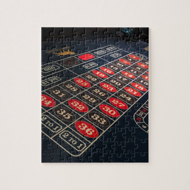Puzzle Table de Jeu Roulette Las Vegas (Vertical)
