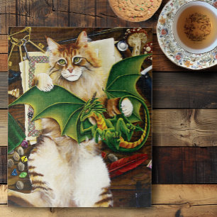 Puzzle Table Top Jeu Dragon Chat