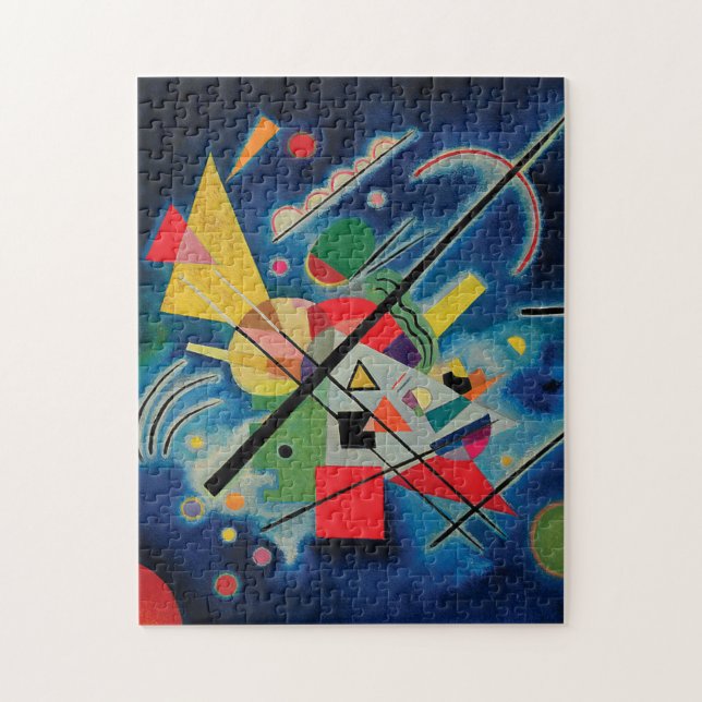 Puzzle Tableau bleu de Wassily Kandinsky (Vertical)