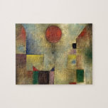 Puzzle Tableau d'art Abstrait du ballon rouge Paul Klee<br><div class="desc">OEuvre expressionniste,  cubiste,  surréaliste du peintre suisse Paul Klee.</div>