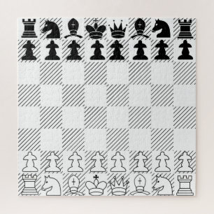 Puzzle Tableau d'échecs classique