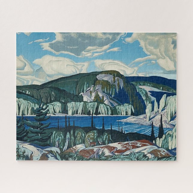 Puzzle Tableau du parc provincial Algonquin par AJ Casson (Horizontal)
