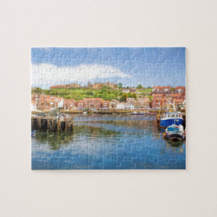 Puzzle Tableau Pittoresque du port de Whitby