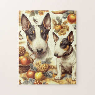 Puzzle Tableau vintage Bull Terrier