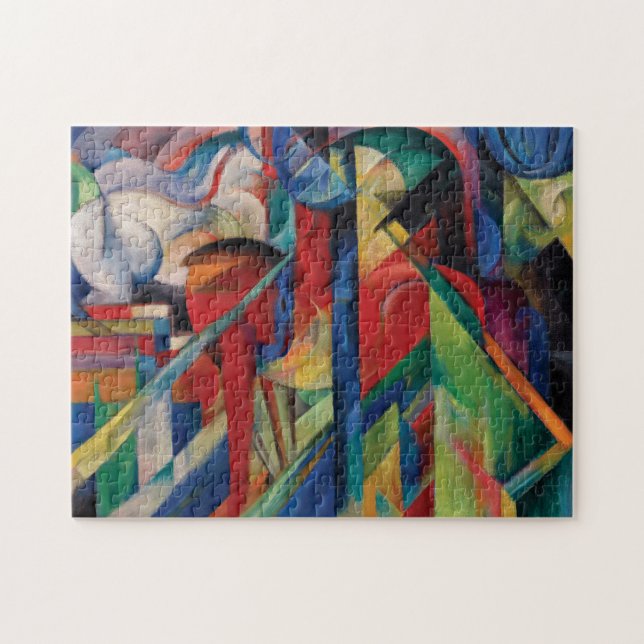 Puzzle Tableaux De Franz Marc (Horizontal)