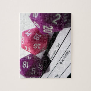 Puzzle Tablett RPG   Jeu de rôle PNP Jouer Dés de feuille