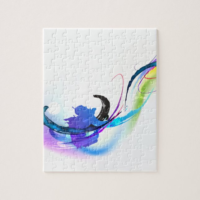 Puzzle Taches de peinture Abstract Morning Glory (Vertical)