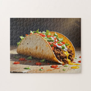 Puzzle Taco Still Life