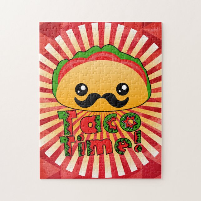 Puzzle Taco Time (Vertical)