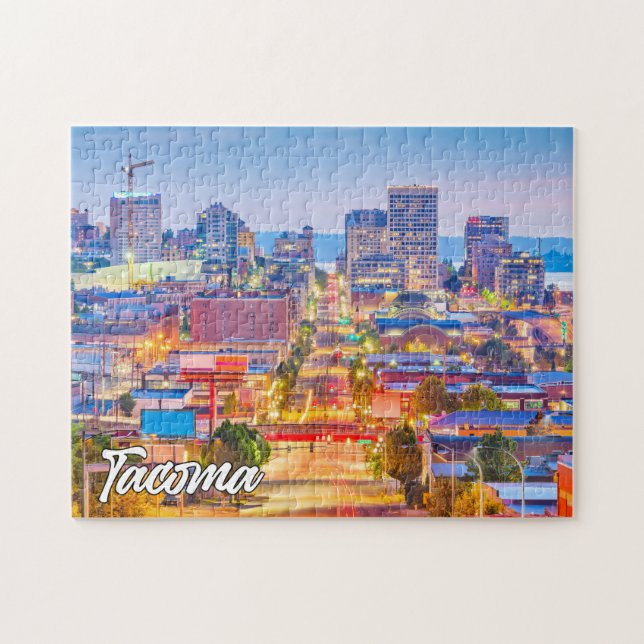 Puzzle Tacoma, Washington, États-Unis (Horizontal)