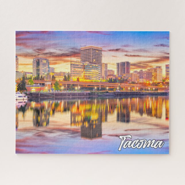Puzzle Tacoma, Washington, États-Unis (Horizontal)