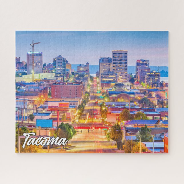 Puzzle Tacoma, Washington, États-Unis (Horizontal)