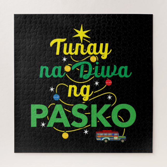 Puzzle Tagalog Philippines Spirit of Christmas (Vertical)