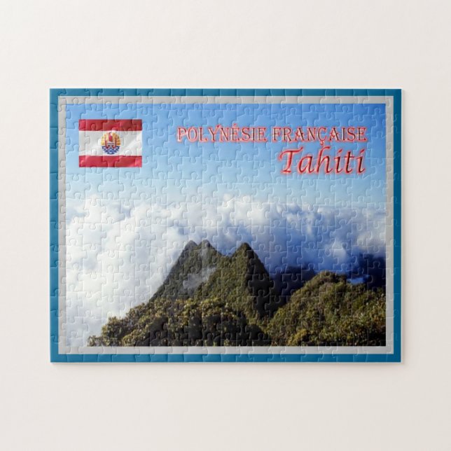 Puzzle Tahiti - Polynésie française - (Horizontal)