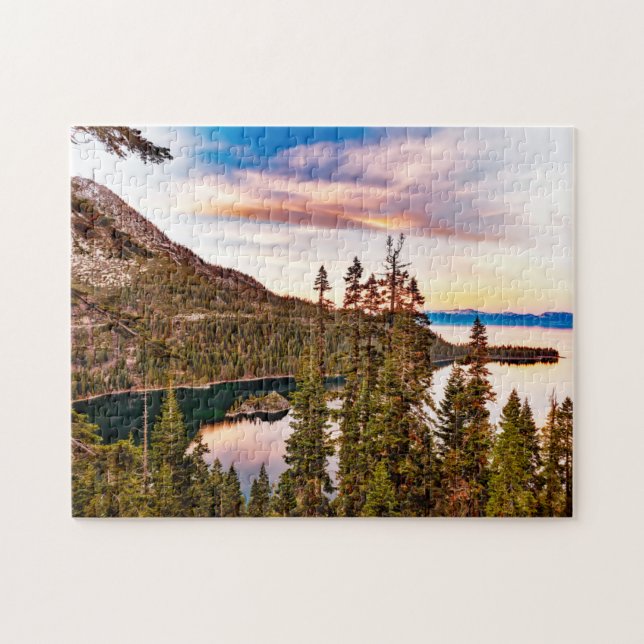 Puzzle Tahoe Emerald Bay Californie. (Horizontal)