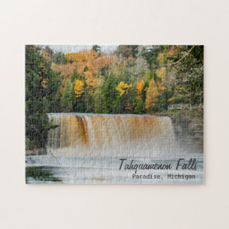Puzzle Tahquamenon Falls Michigan Waterfall Up North
